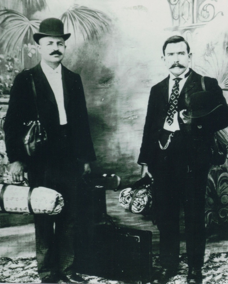 Mexican Missionaries - Elders Prows and Thayne, Circa 1907
